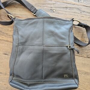 The Sak Dark Brown Leather Tote